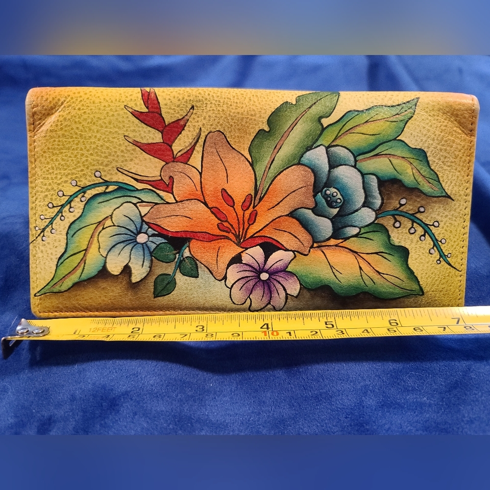 Anuschka Tri fold wallet